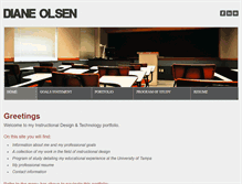 Tablet Screenshot of diolsen.com